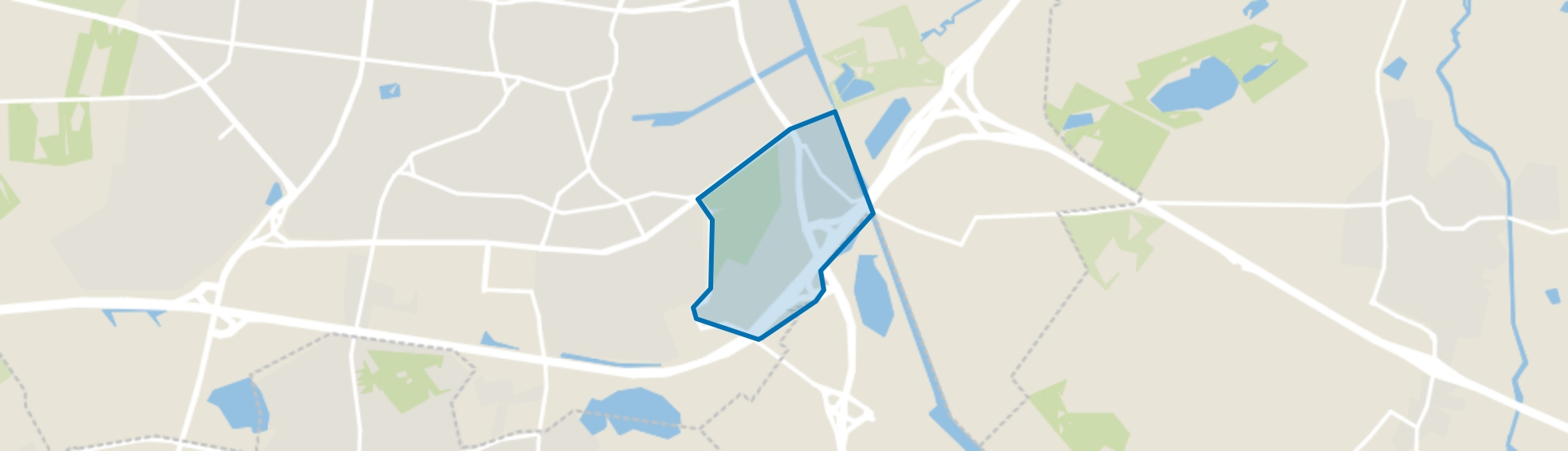 De Leij, Tilburg map