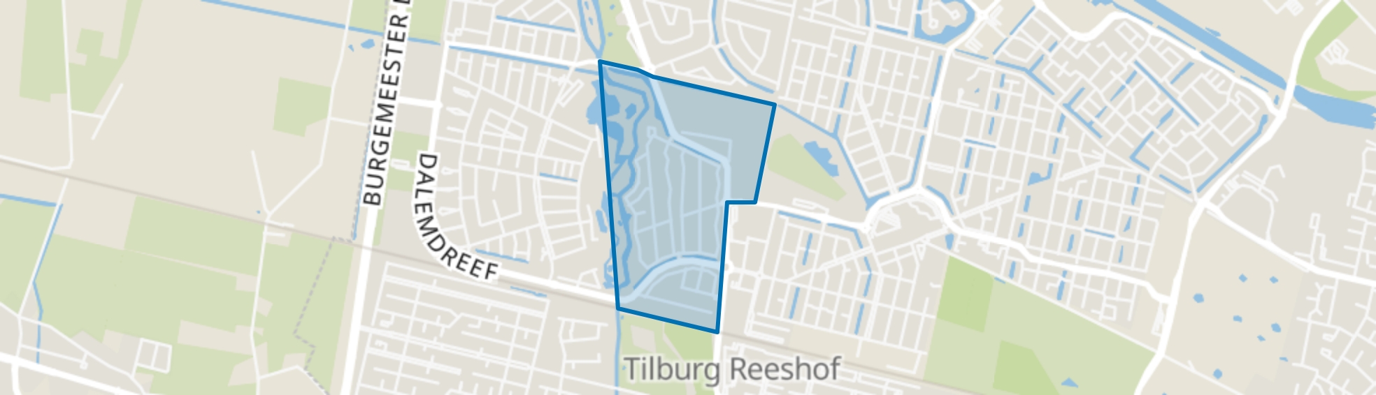 Dongewijk, Tilburg map