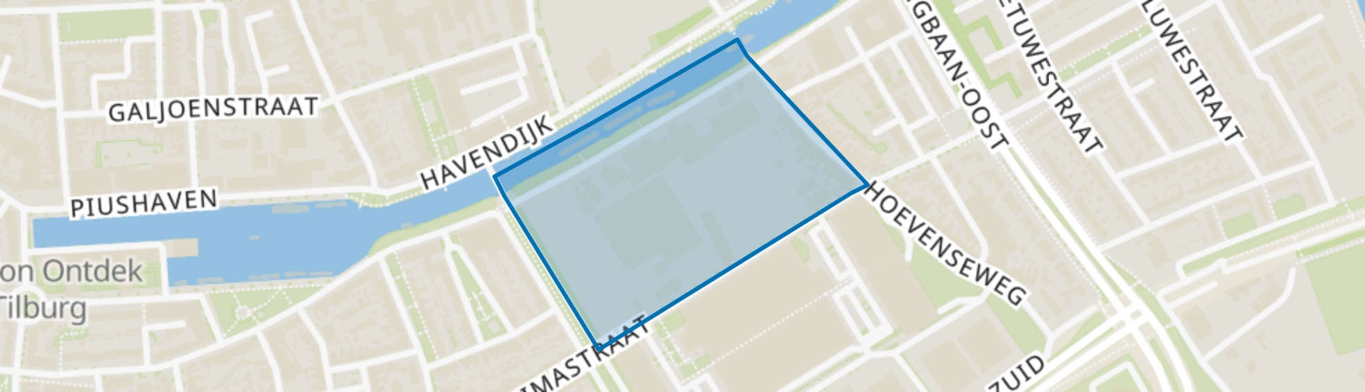 Fatima Noord, Tilburg map