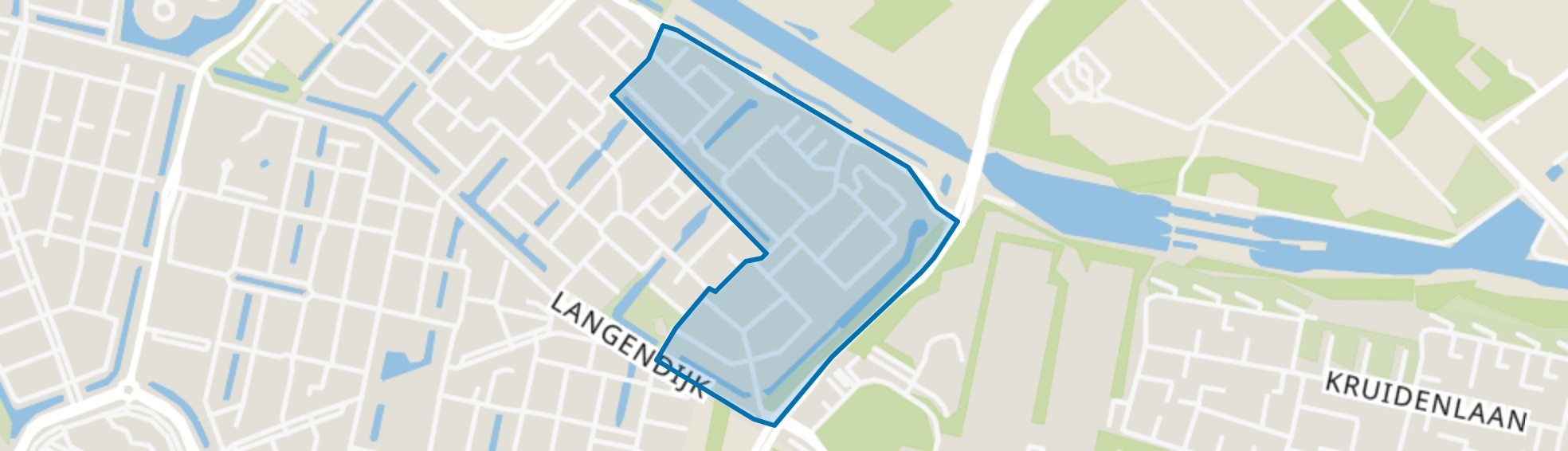 Gesworen Hoek Oost, Tilburg map