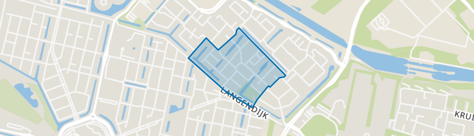 Gesworen Hoek Zuid, Tilburg map