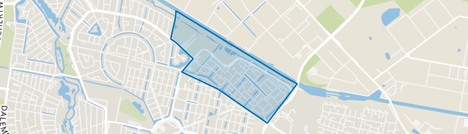 Gesworen Hoek, Tilburg map