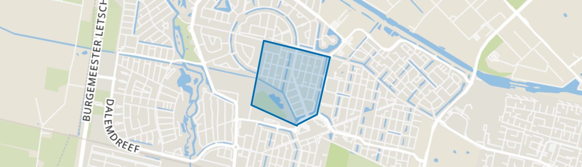 Heerevelden, Tilburg map