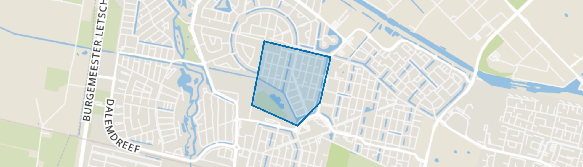 Heerevelden, Tilburg map