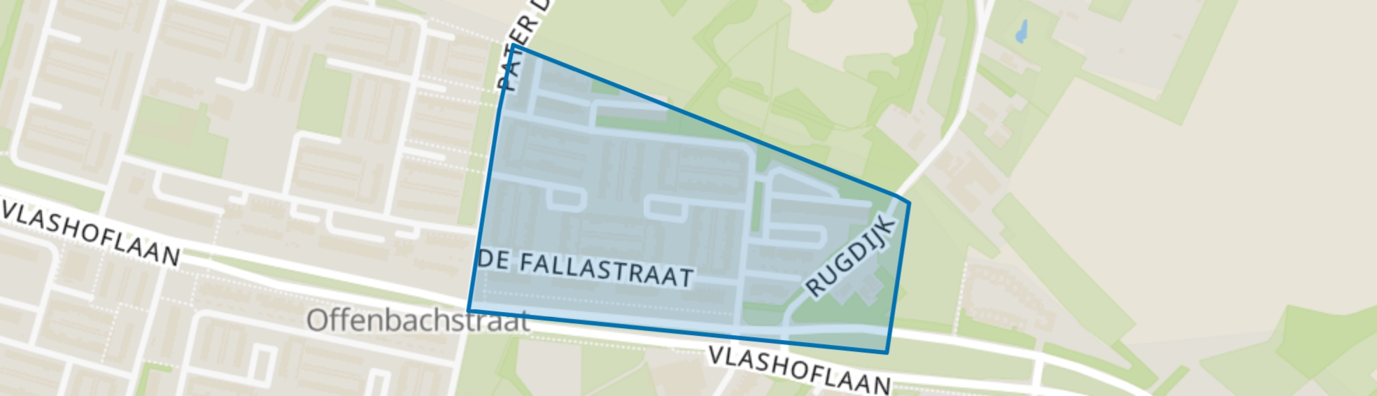 Heikant Noord-Oost, Tilburg map