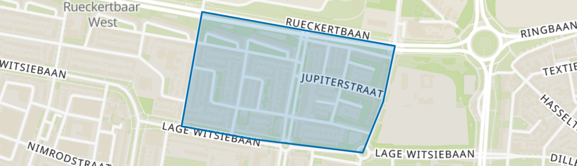 Het Zand Noord-Oost, Tilburg map