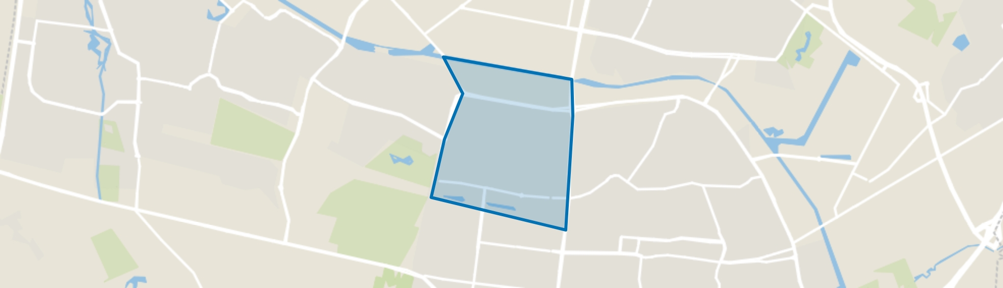 Het Zand, Tilburg map