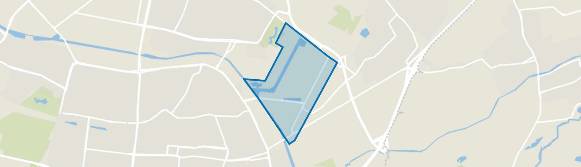 Ind.terrein Loven, Tilburg map