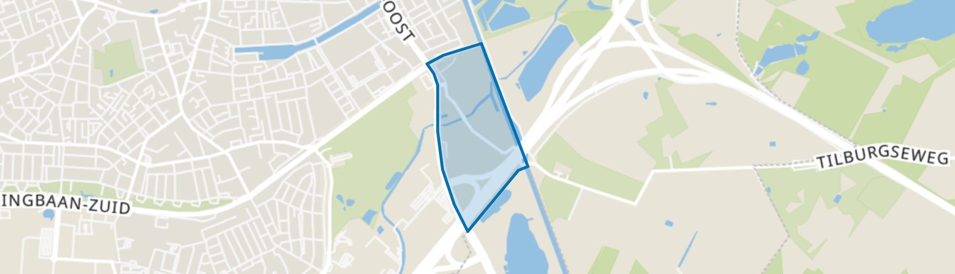 Koningshoeven, Tilburg map