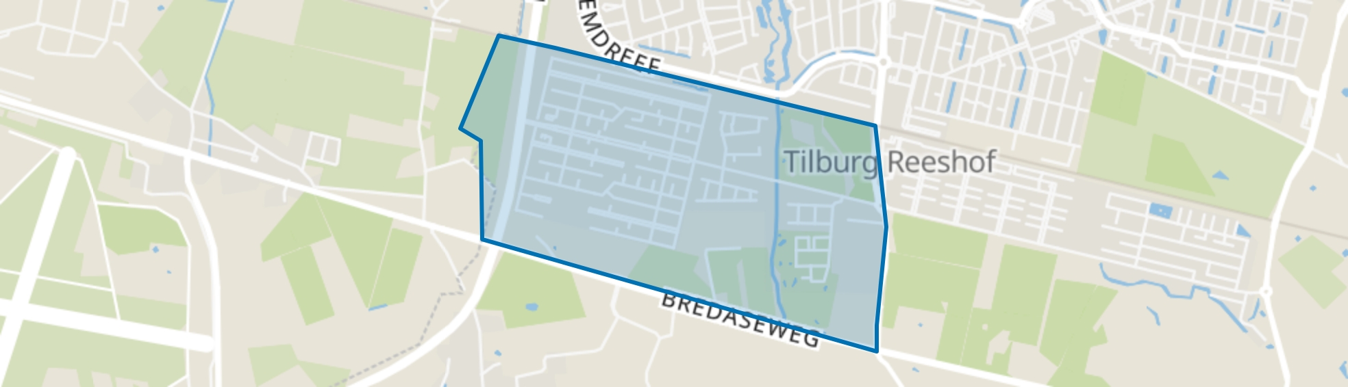 Koolhoven, Tilburg map