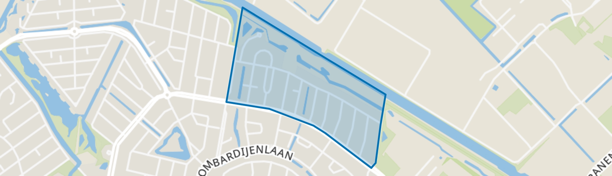 Leeuwerik Oost, Tilburg map