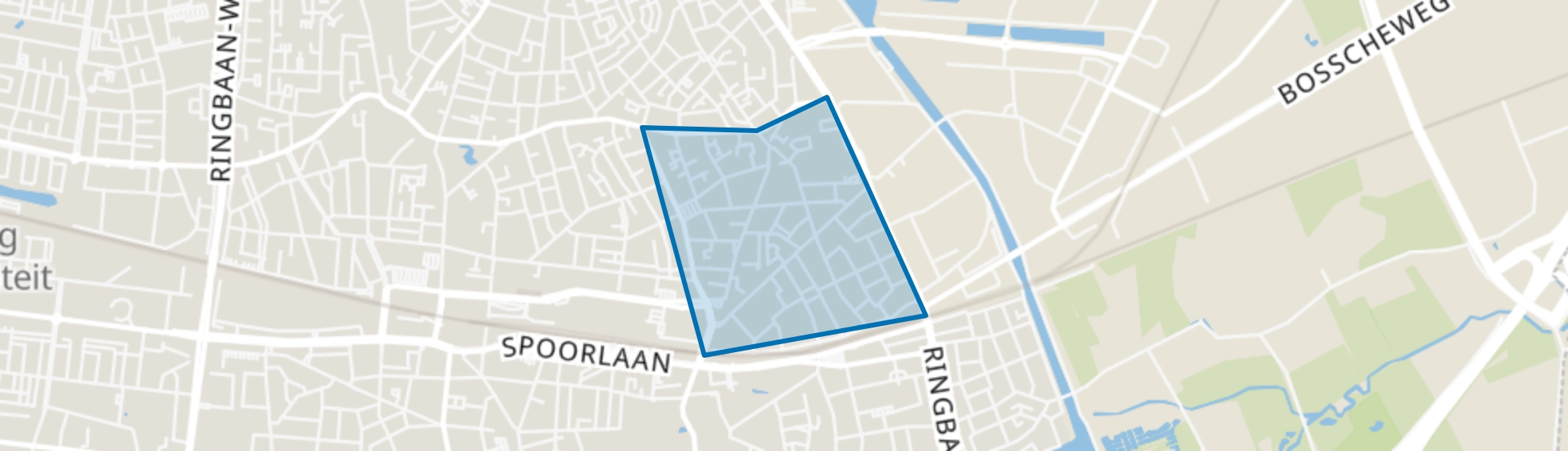 Loven-Besterd, Tilburg map