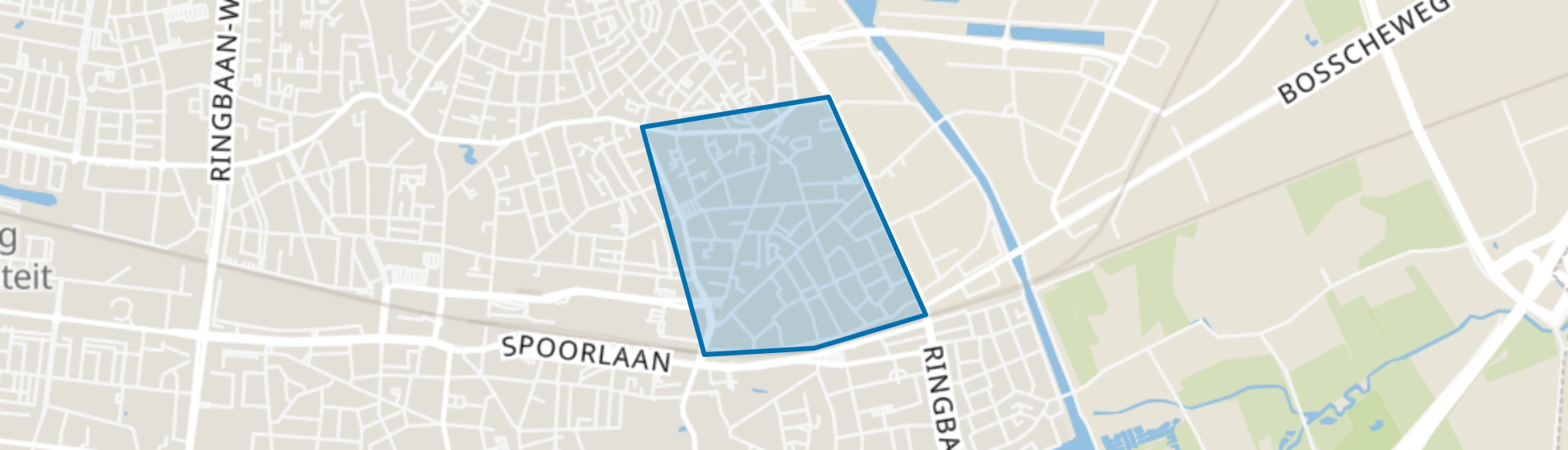 Loven-Besterd, Tilburg map