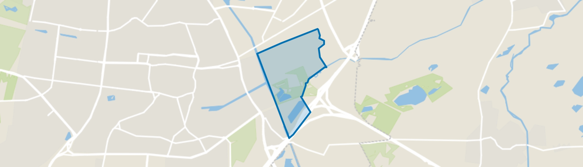 Moerenburg, Tilburg map