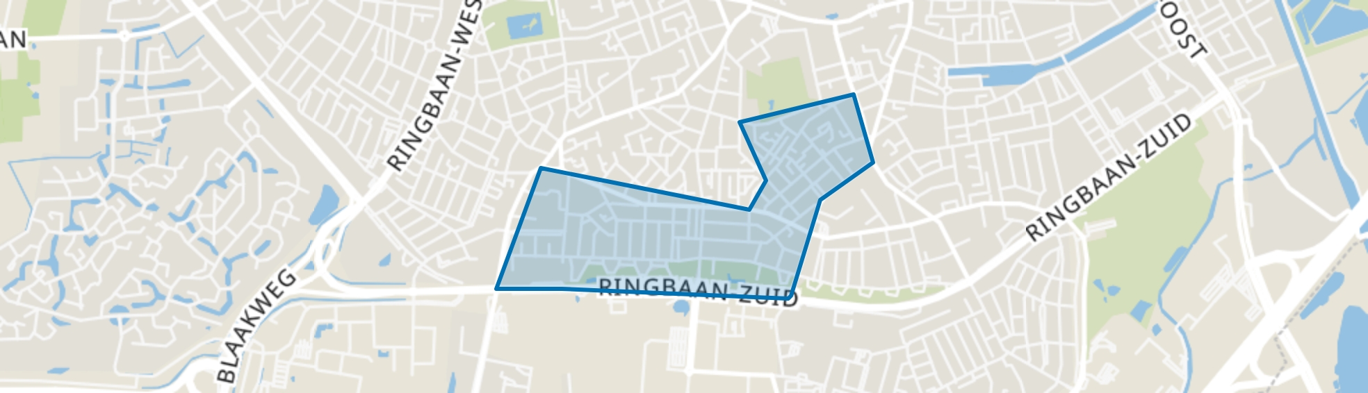 Oerle, Tilburg map