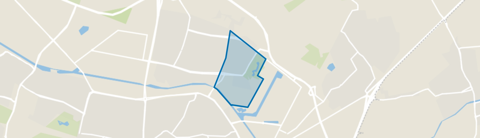 Quirijnstok, Tilburg map