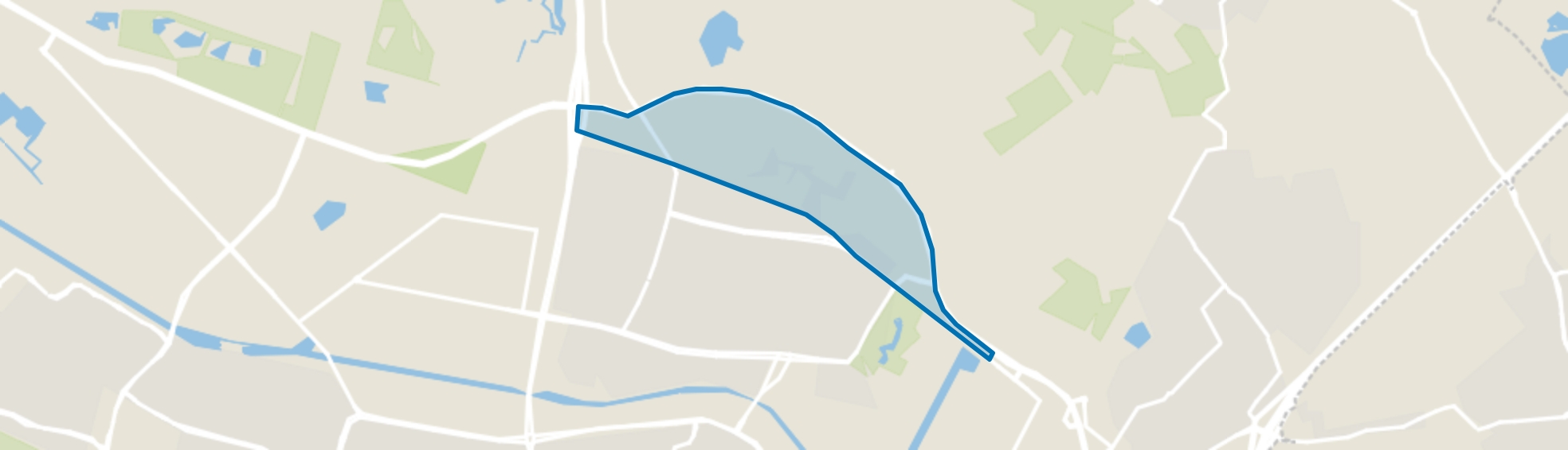 Rugdijk-Hazennest, Tilburg map