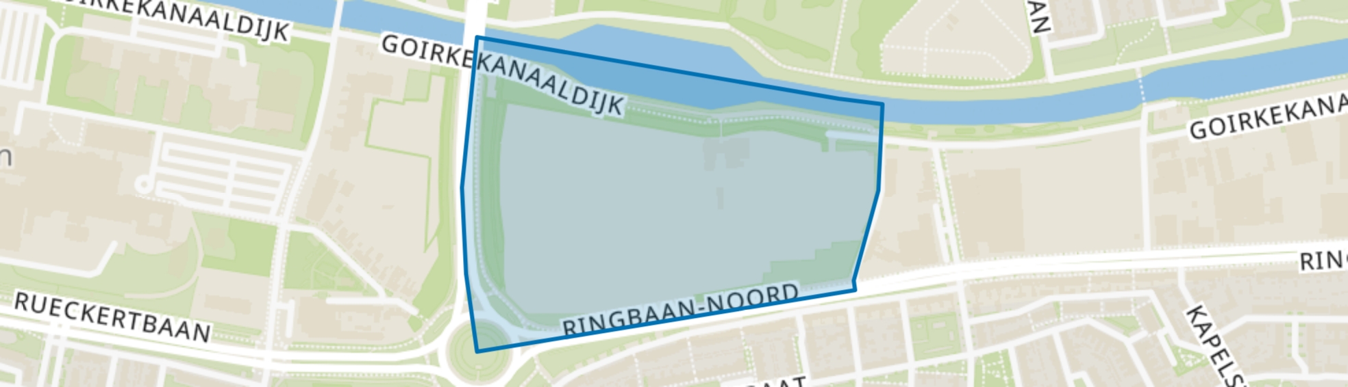 Smariusterrein, Tilburg map