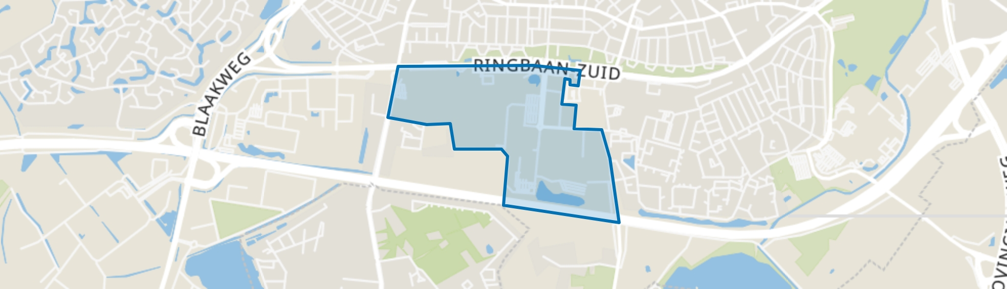 Stappegoor Noord, Tilburg map