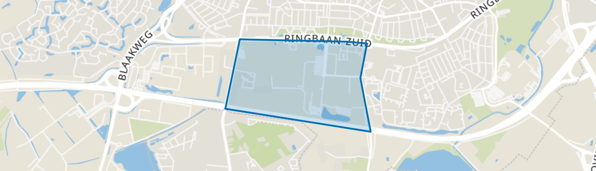 Stappegoor, Tilburg map