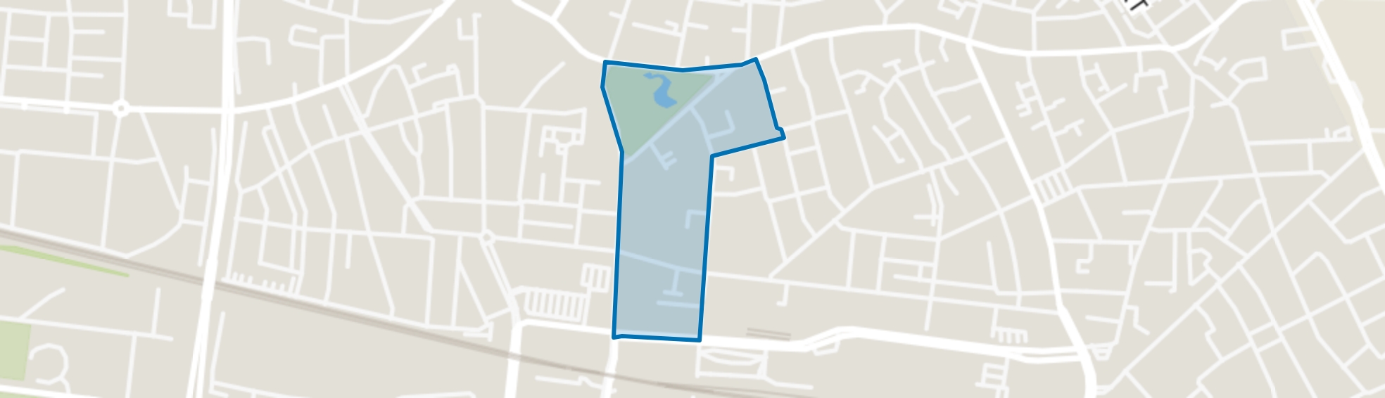 Theresia West, Tilburg map