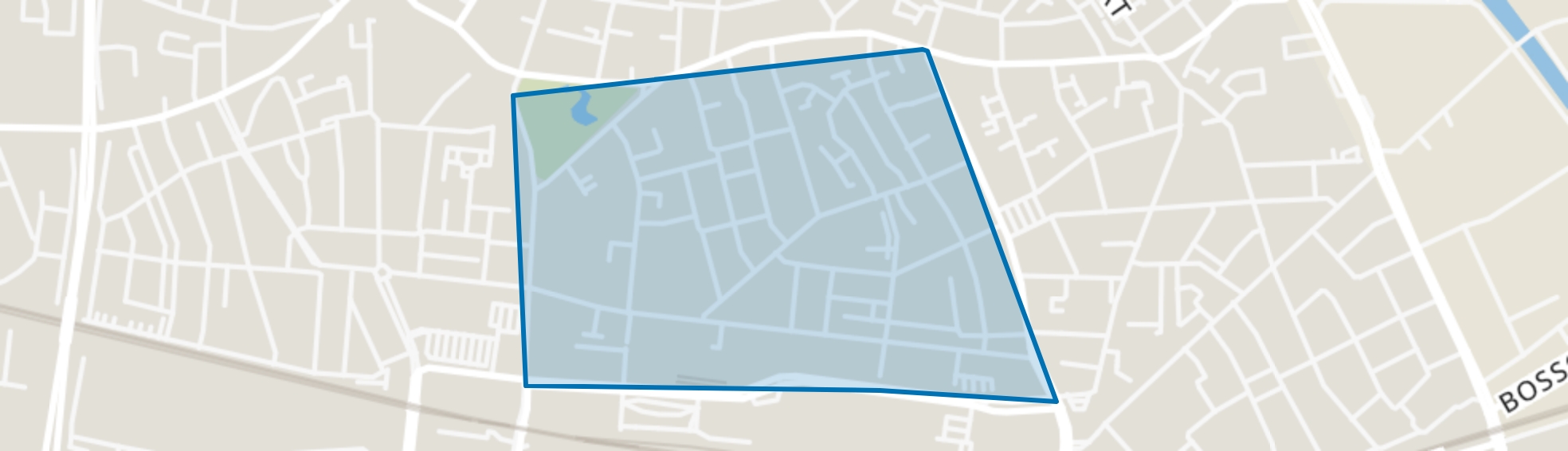 Theresia, Tilburg map