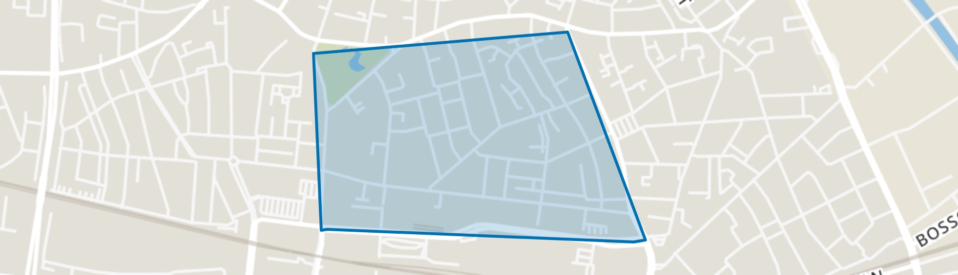 Theresia, Tilburg map