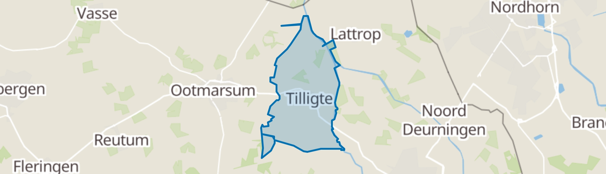 Tilligte map