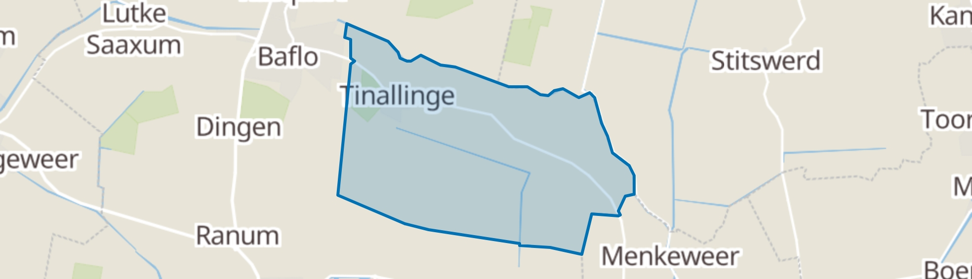 Tinallinge map