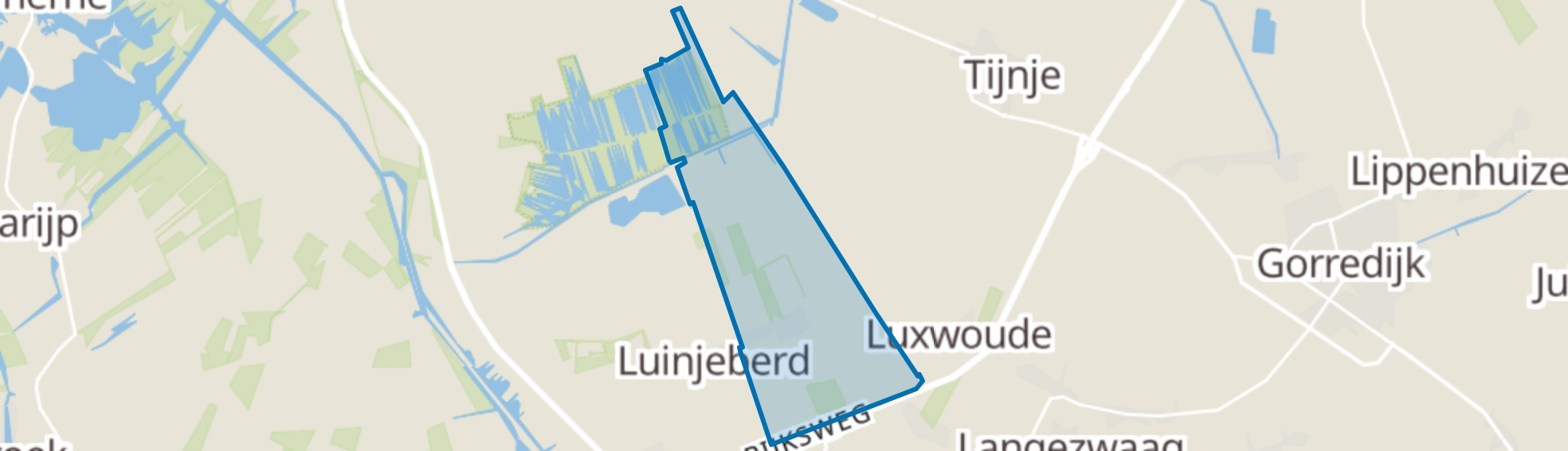 Tjalleberd map