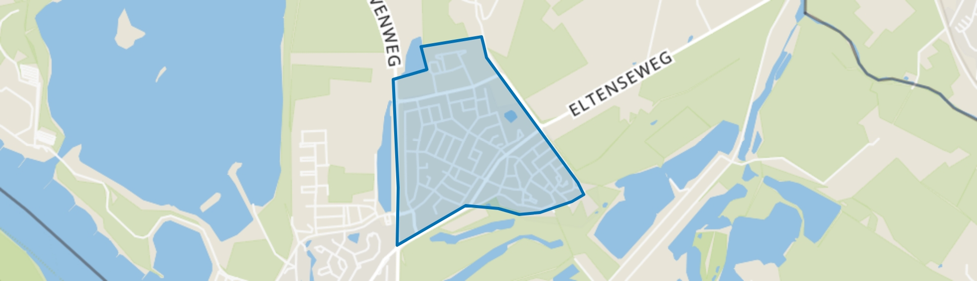 Lobith, Tolkamer map