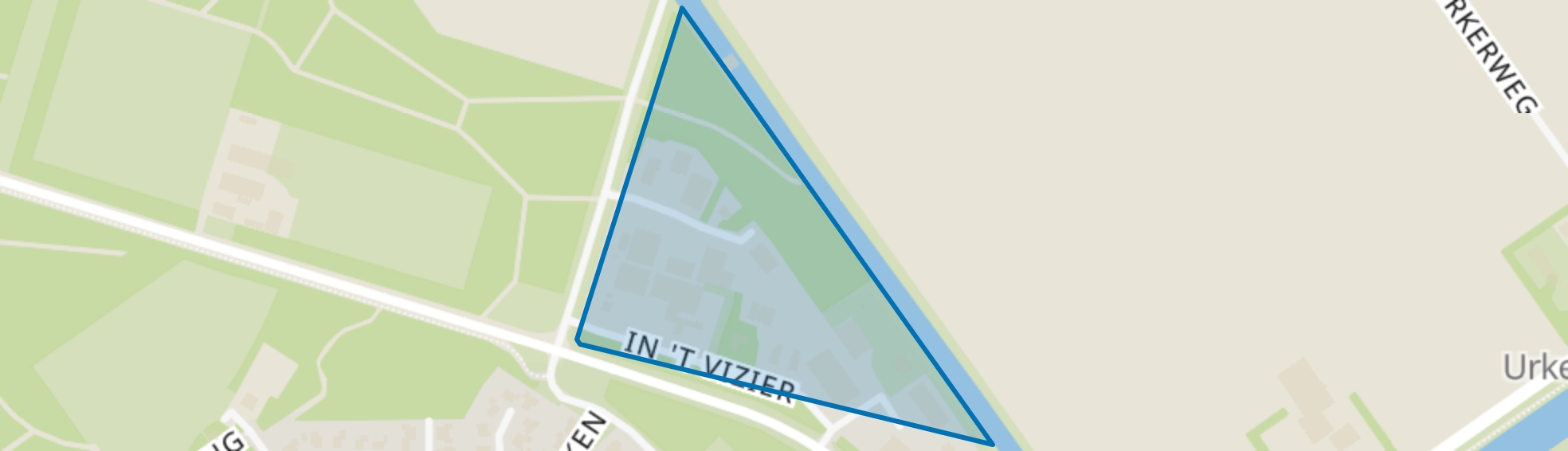 Tollebeek-bedrijventerrein, Tollebeek map