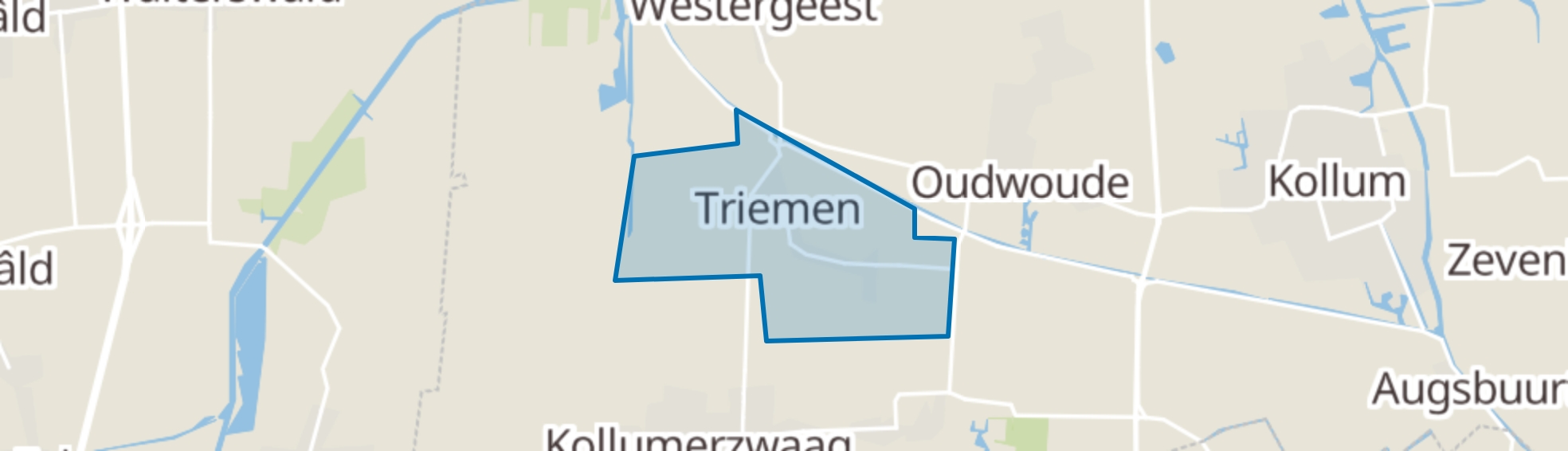 Triemen map
