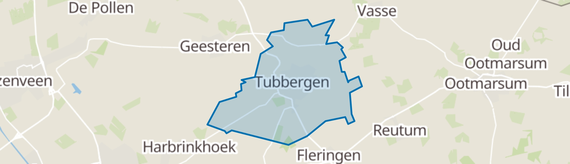 Tubbergen map