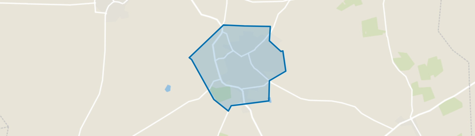 Tubbergen-Dorp, Tubbergen map