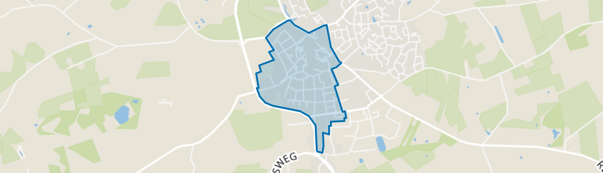 Tubbergen west, Tubbergen map