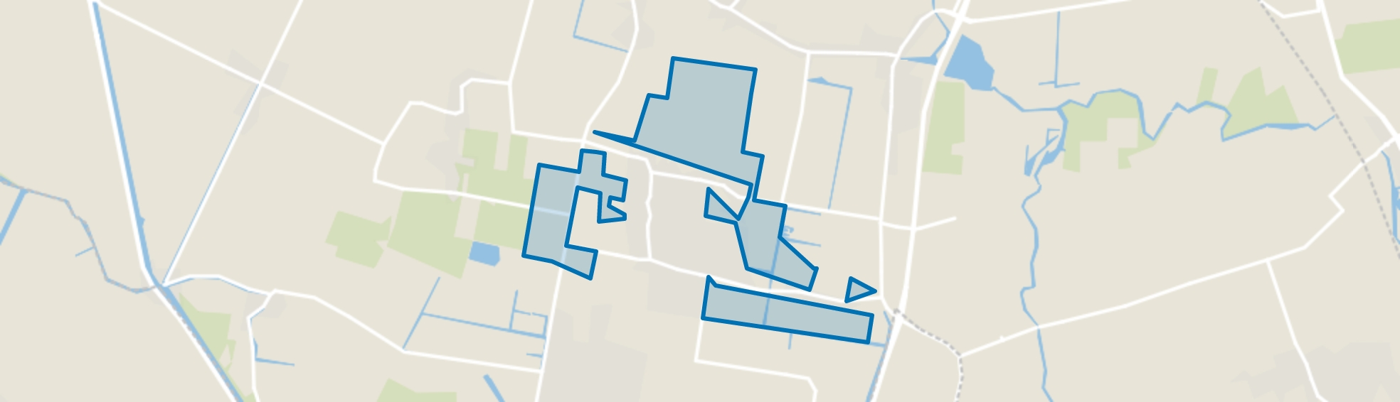 Buitengebied Tuitjenhorn, Tuitjenhorn map