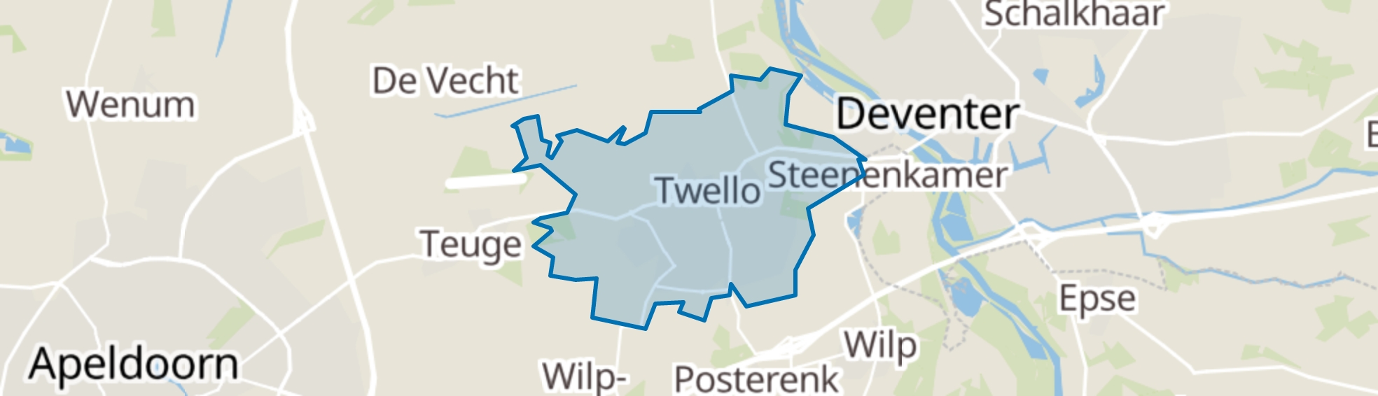 Twello map