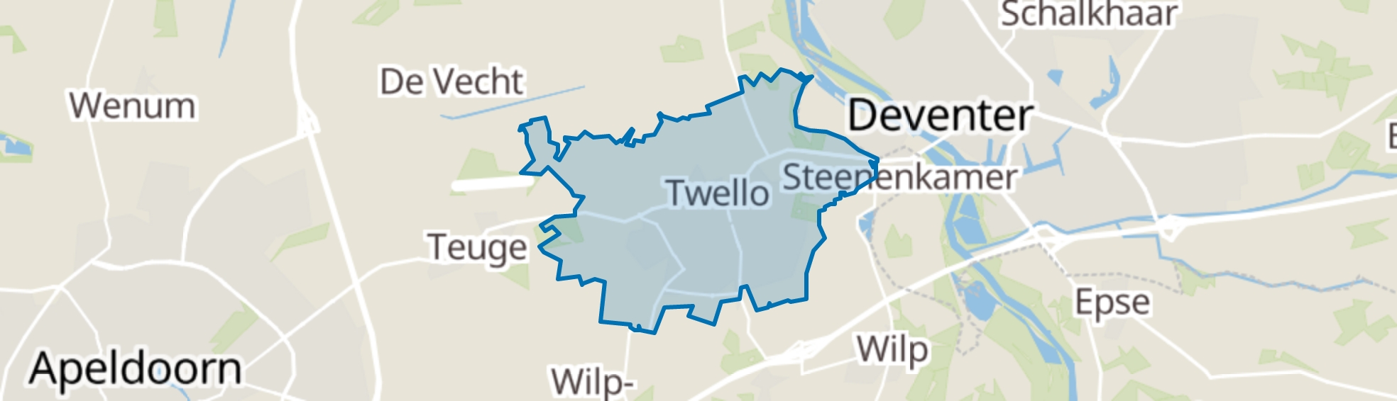 Twello map