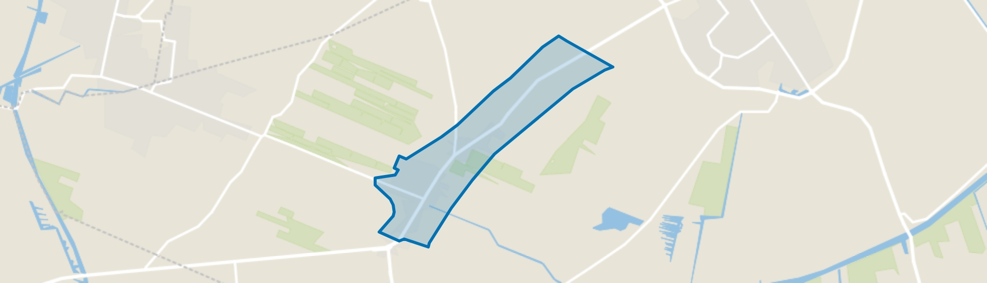 Twijzel, Twijzel map