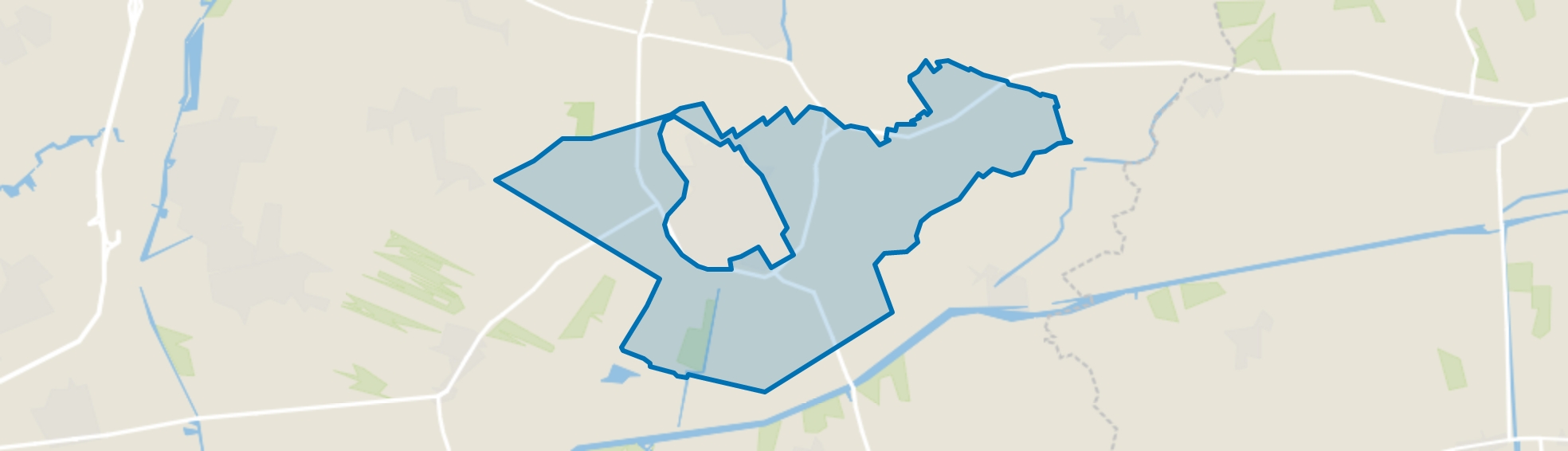 Verspreide huizen Buitenpost, Twijzel map