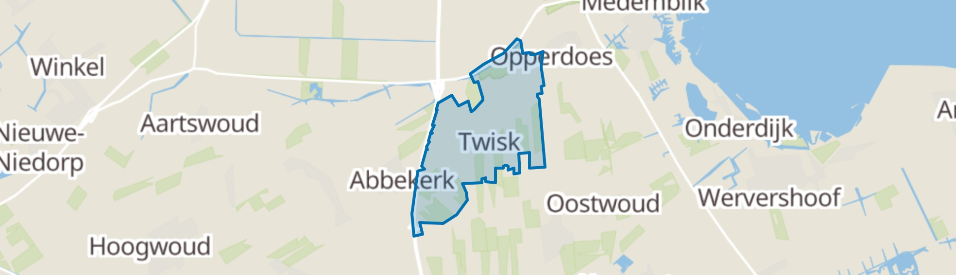 Twisk map