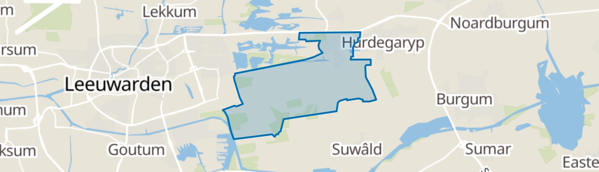 Tytsjerk map