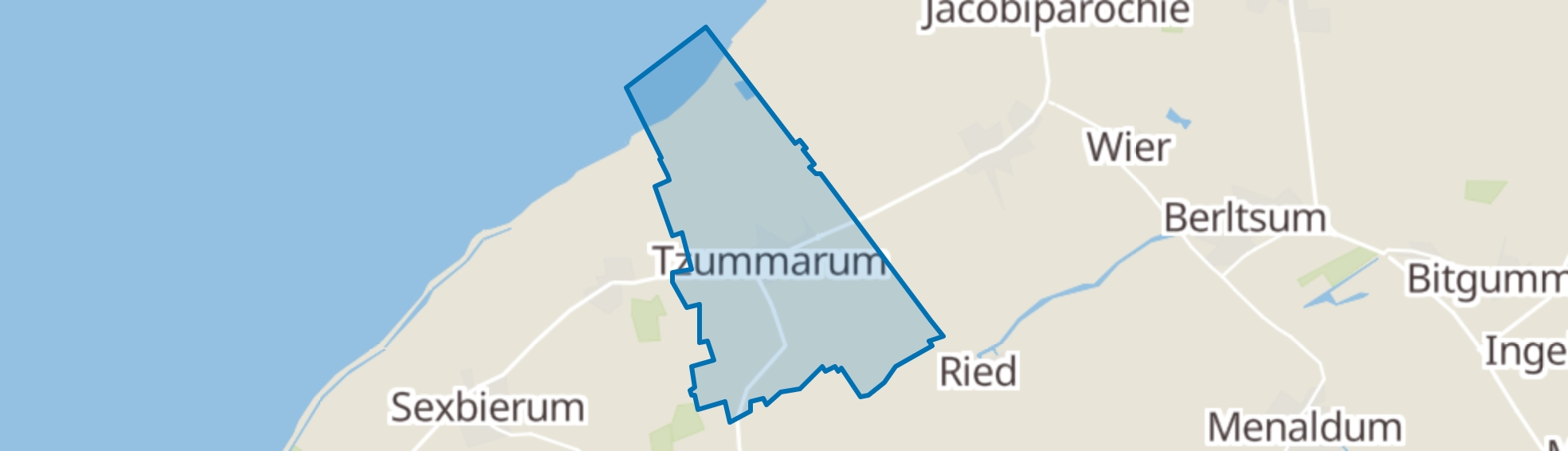 Tzummarum map