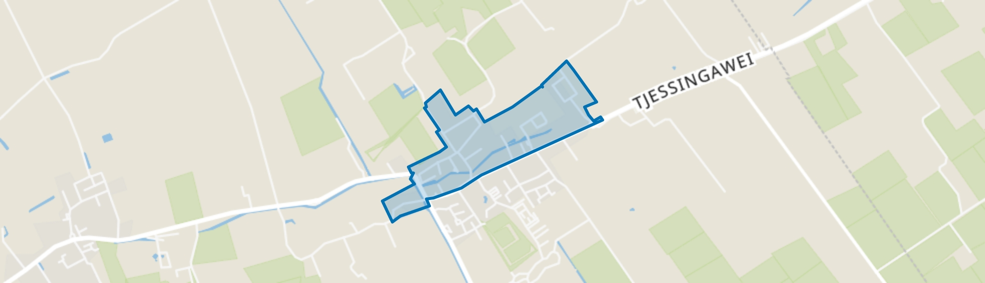 Tzummarum Noord, Tzummarum map