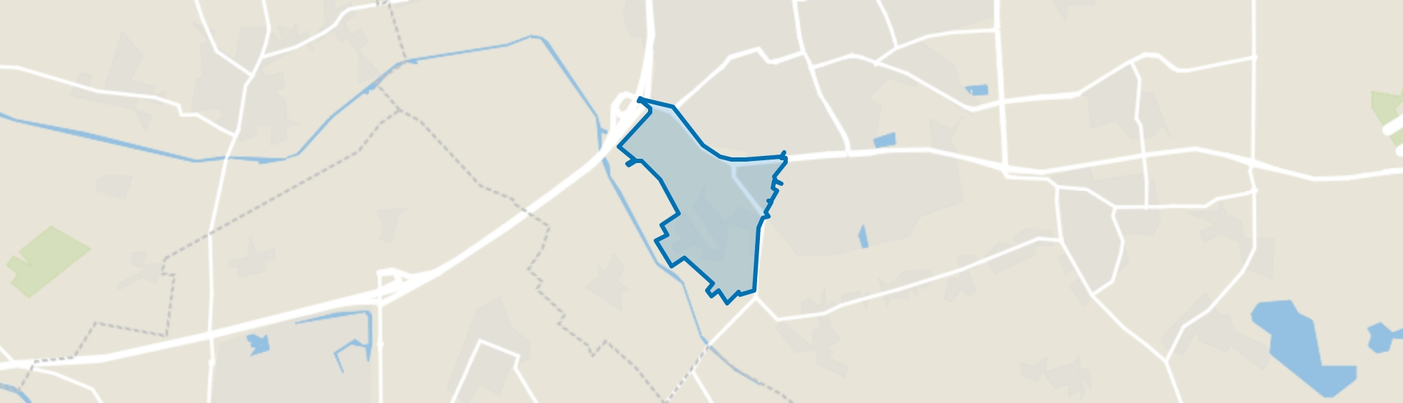 Eikenheuvel, Uden map