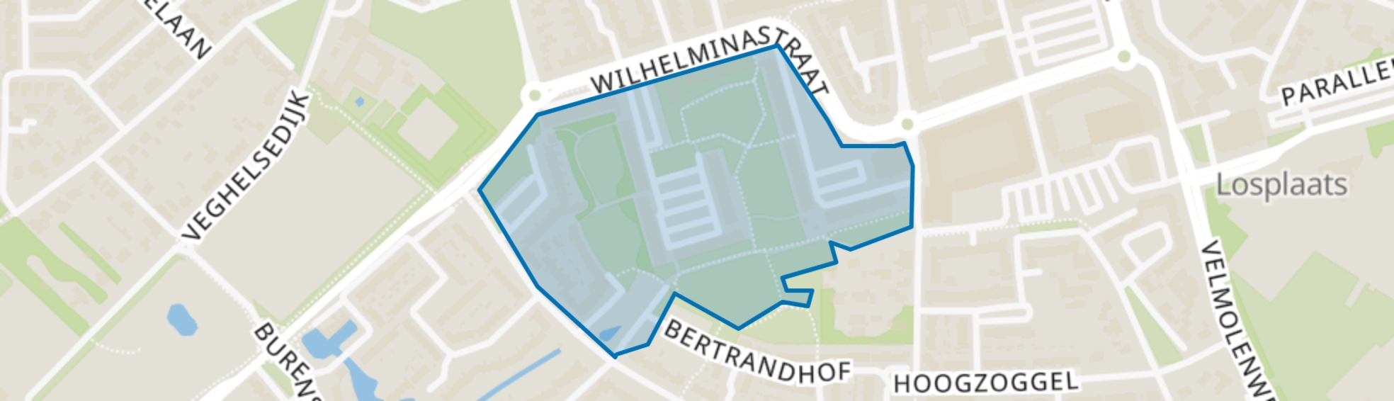 Flatwijk, Uden map