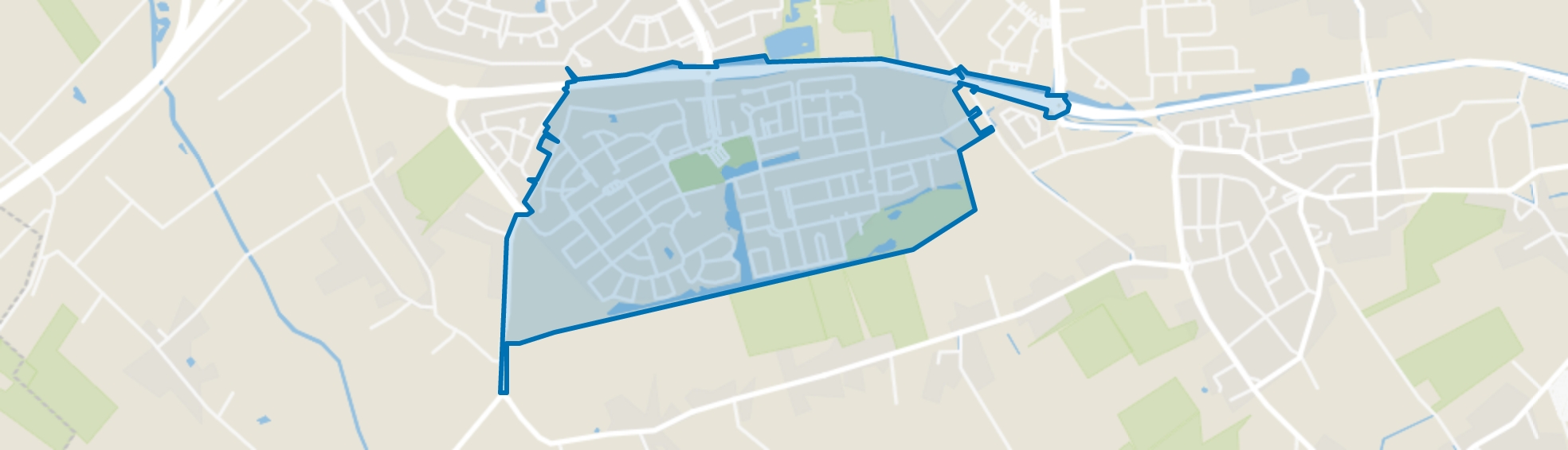 Hoenderbos-Velmolen, Uden map