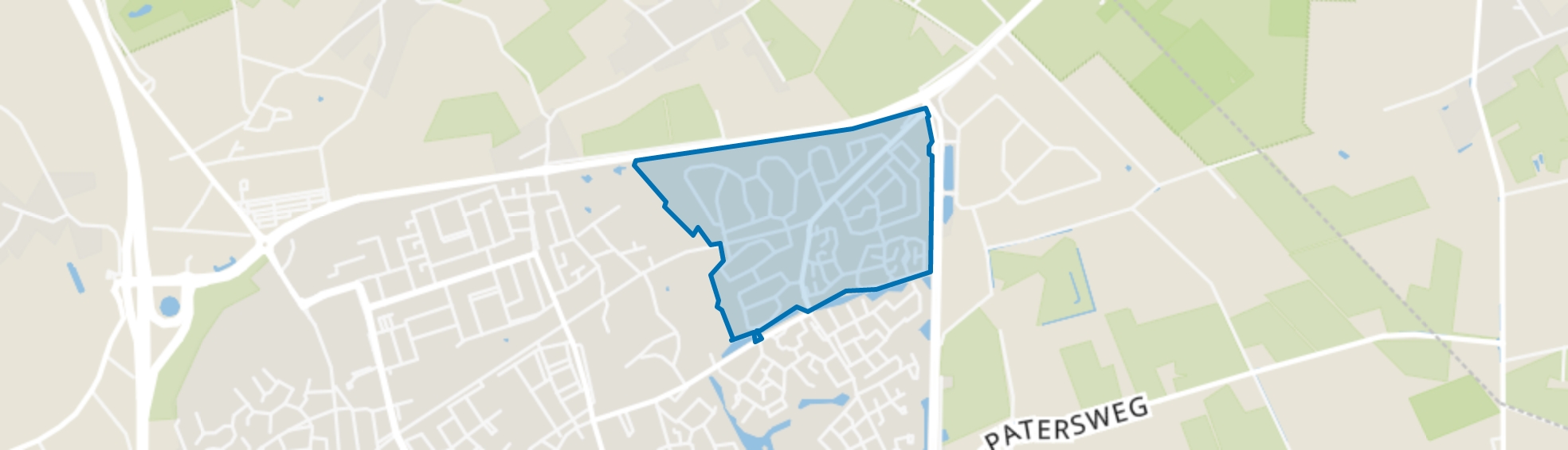 Hoeven, Uden map