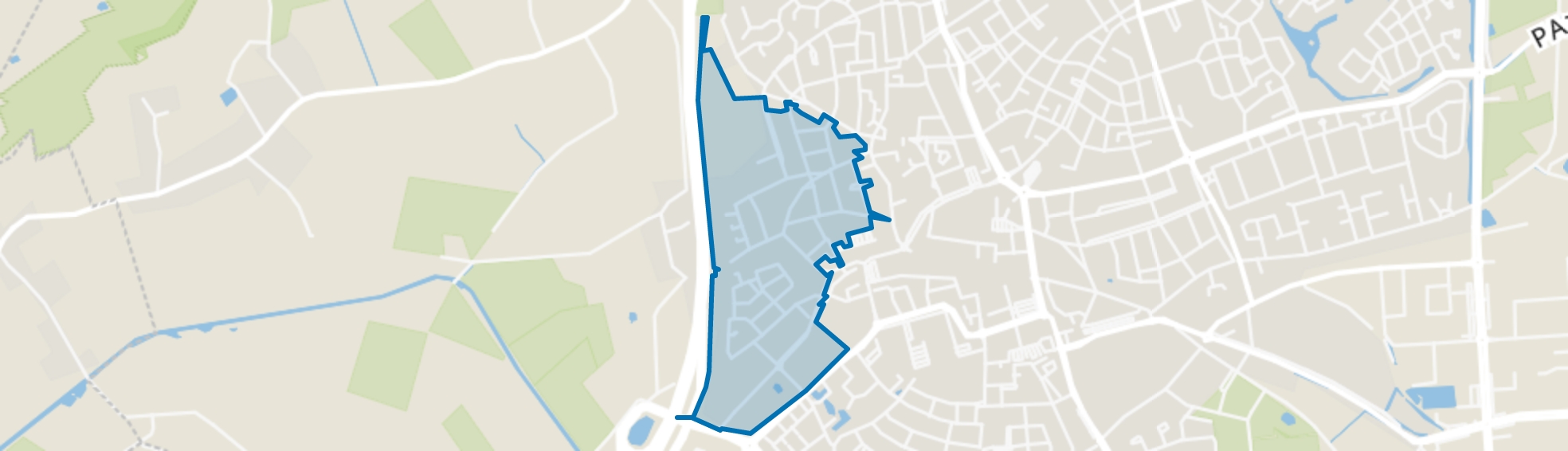 Moleneind-Groenewoud, Uden map